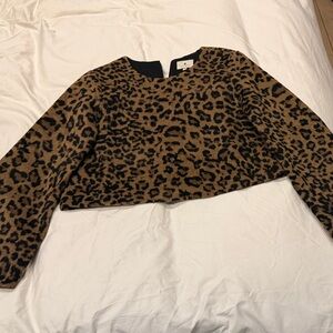 Tuckernuck Leopard Print Sweater